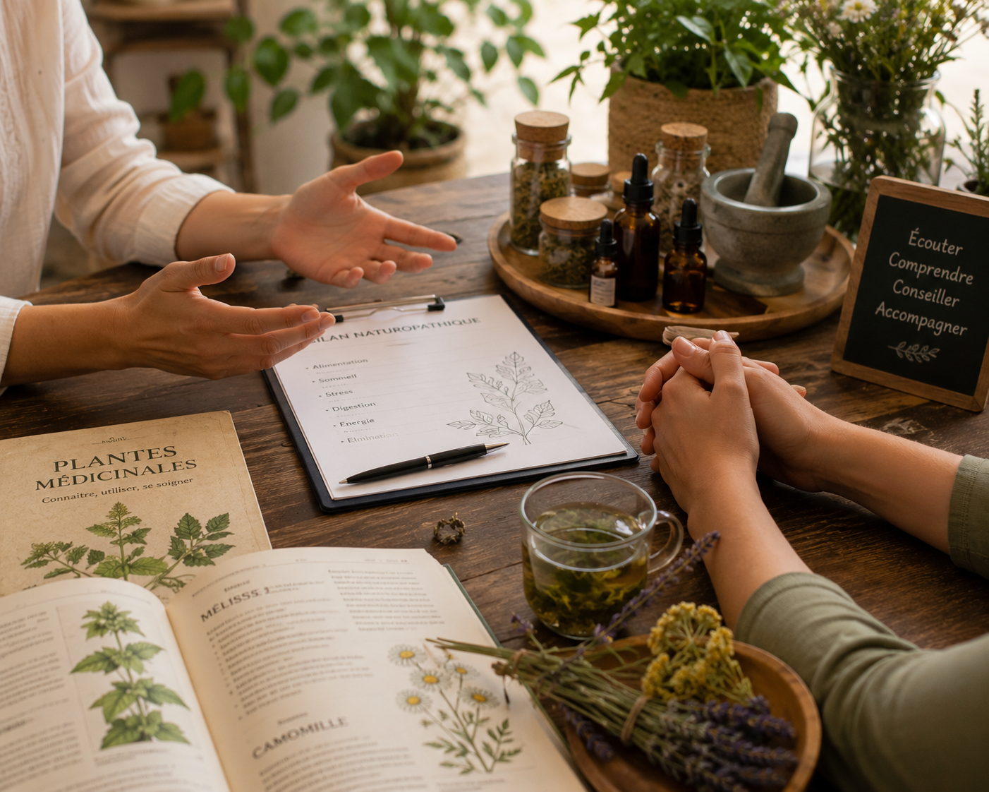 Consultation personnalisée en naturopathie